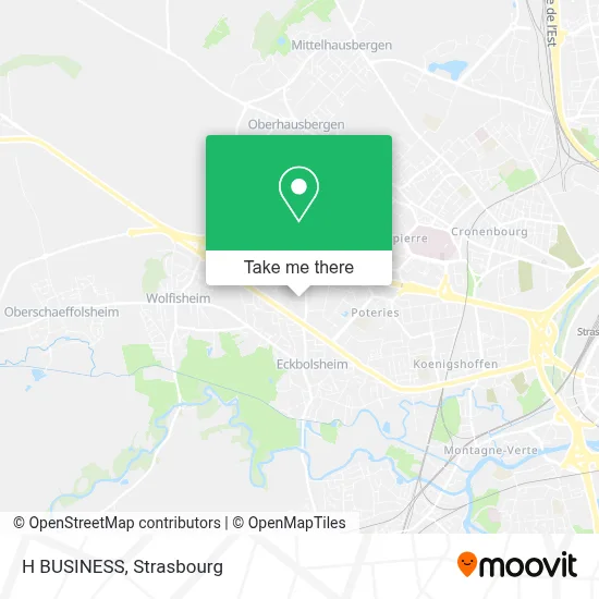 H BUSINESS map