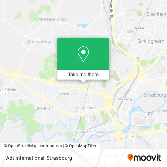 Adt International map