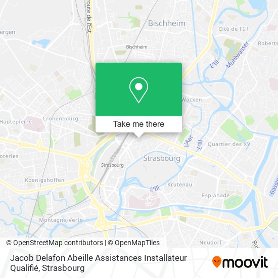 Jacob Delafon Abeille Assistances Installateur Qualifié map