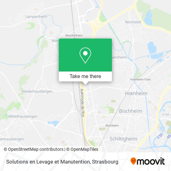 Solutions en Levage et Manutention map