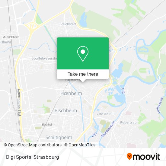 Digi Sports map