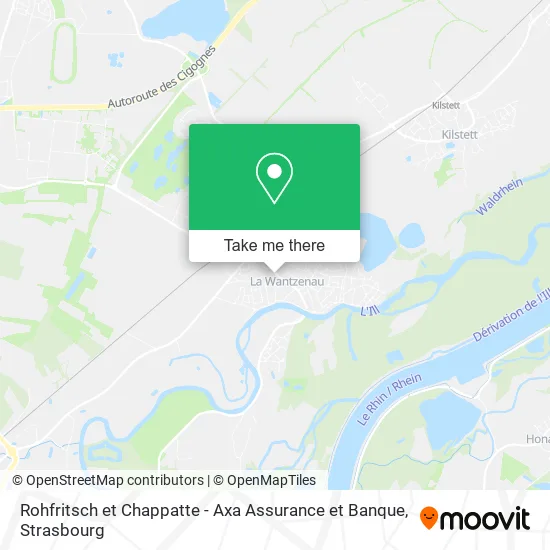 Rohfritsch et Chappatte - Axa Assurance et Banque map