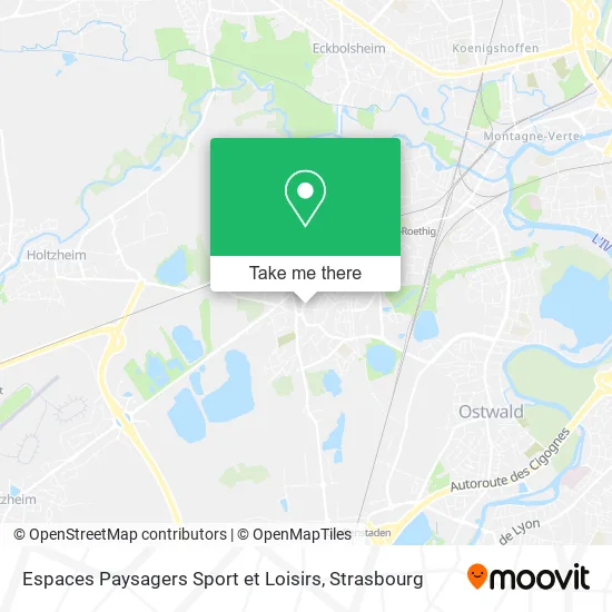 Espaces Paysagers Sport et Loisirs map