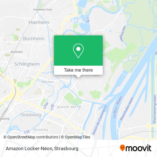 Amazon Locker-Néon map