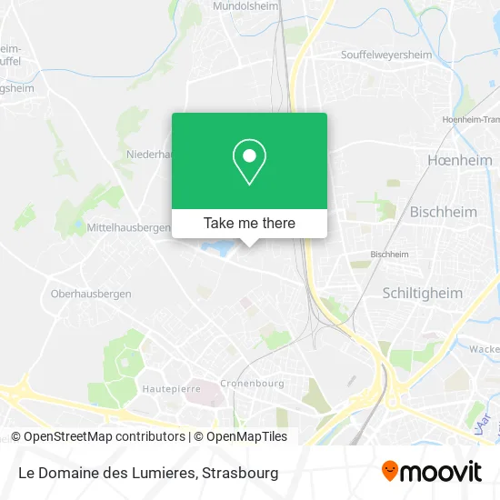 Le Domaine des Lumieres map