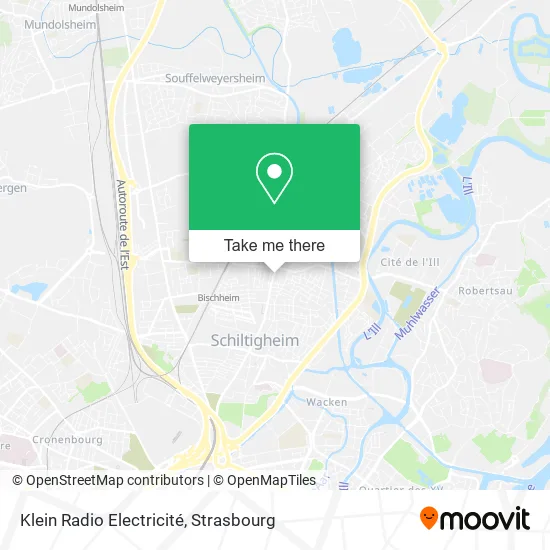 Klein Radio Electricité map