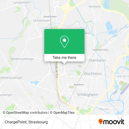 ChargePoint map