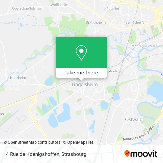 4 Rue de Koenigshoffen map