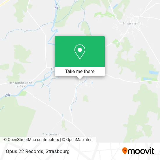 Opus 22 Records map