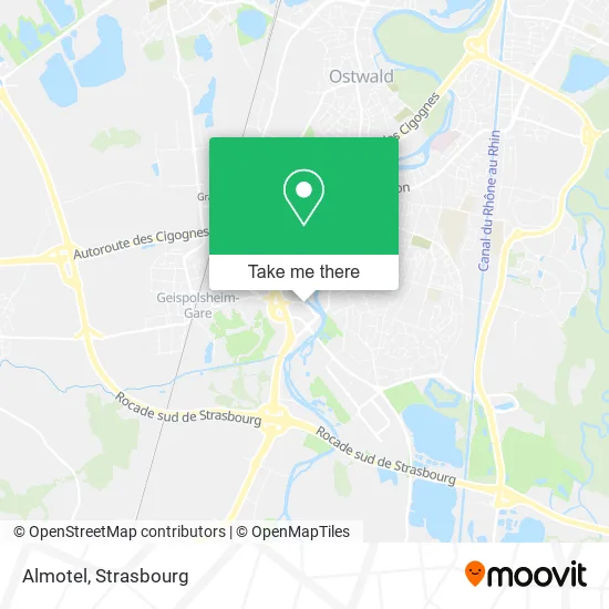 Almotel map