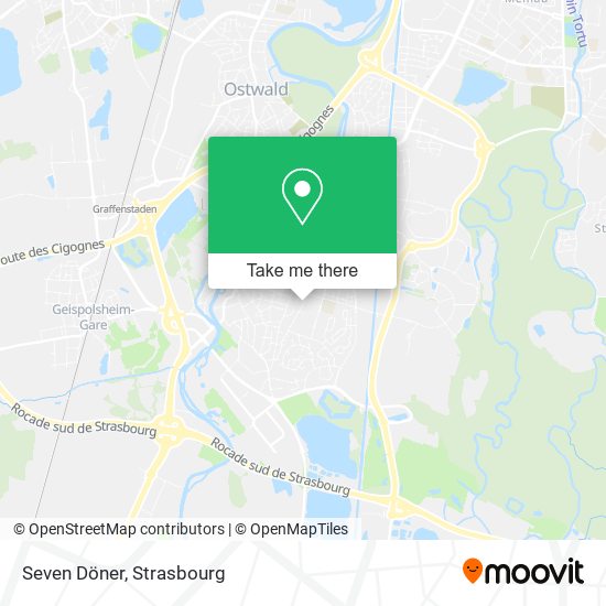 Seven Döner map