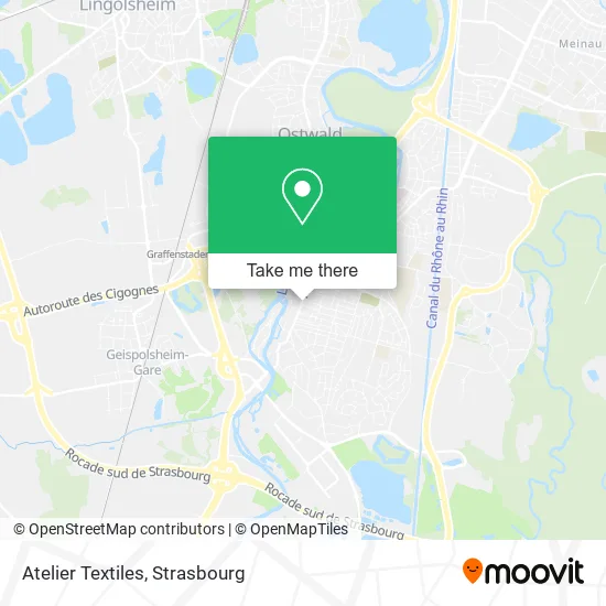 Atelier Textiles map