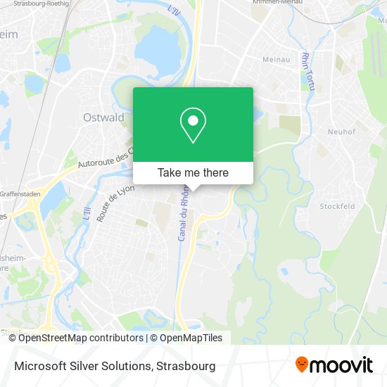 Microsoft Silver Solutions map