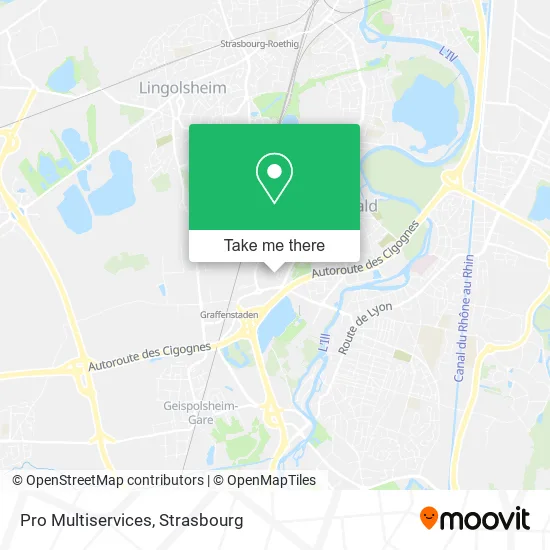 Pro Multiservices map