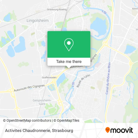 Activites Chaudronnerie map