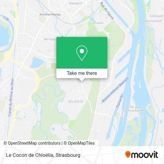 Le Cocon de Chloélia map