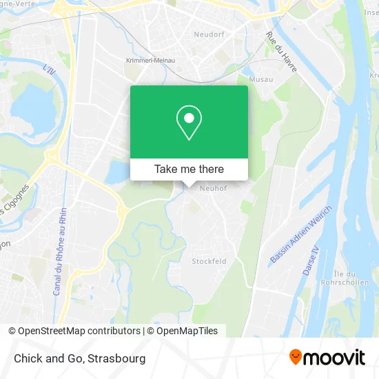 Chick and Go map