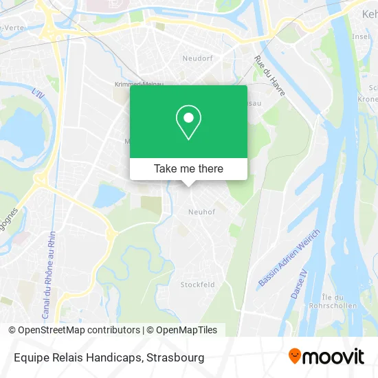 Equipe Relais Handicaps map