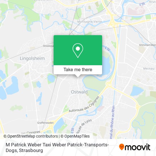 M Patrick Weber Taxi Weber Patrick-Transports-Dogs map