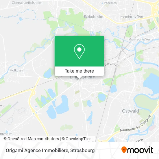 Origami Agence Immobilière map