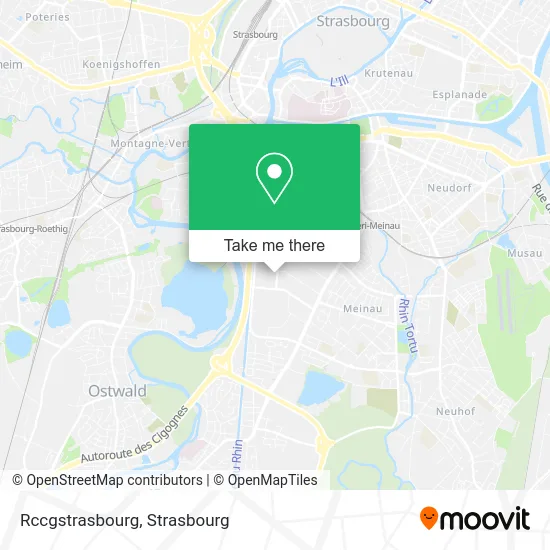 Rccgstrasbourg map