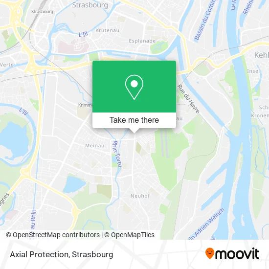 Axial Protection map