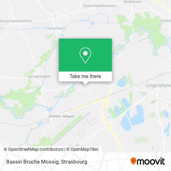 Bassin Bruche Mossig map