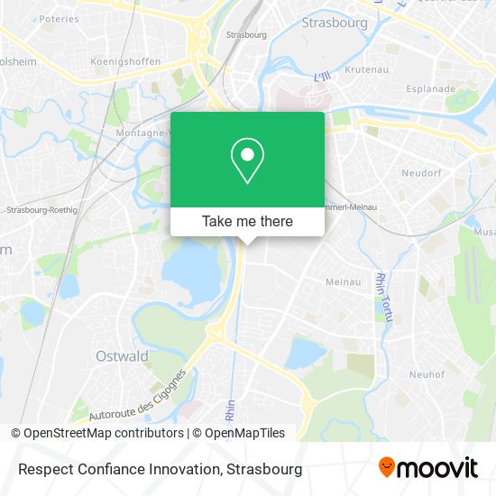 Respect Confiance Innovation map