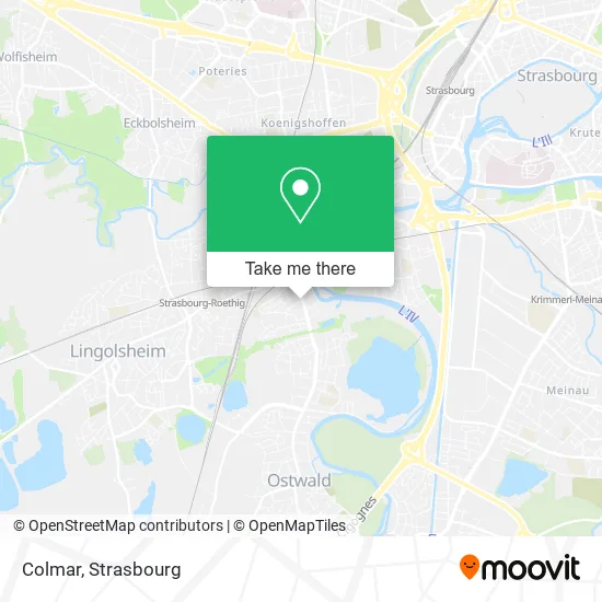 Colmar map
