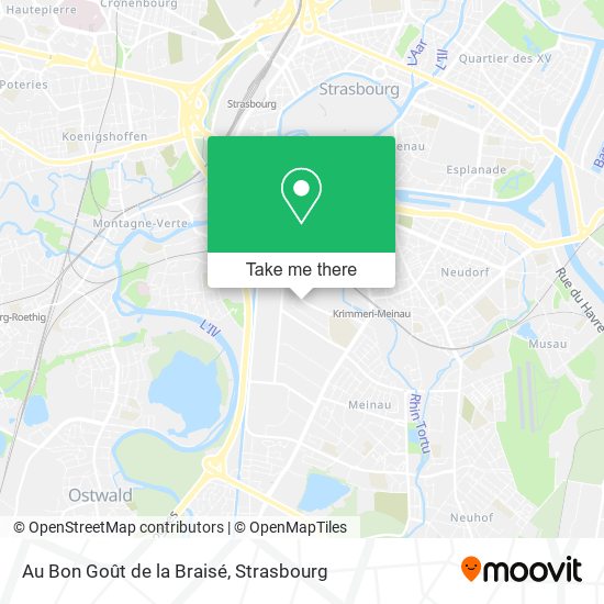 Au Bon Goût de la Braisé map