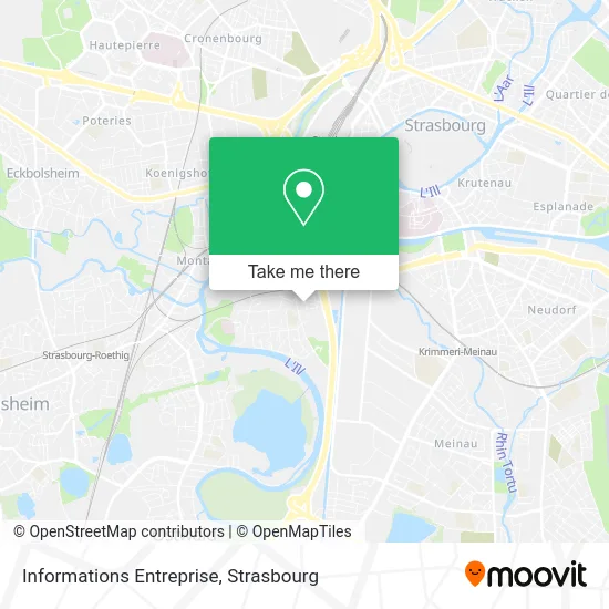 Informations Entreprise map