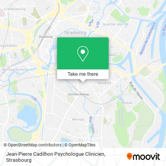 Mapa Jean-Pierre Cadilhon Psychologue Clinicien