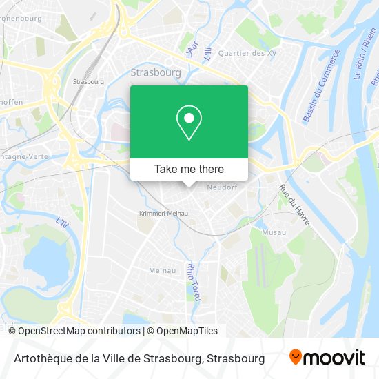 Artothèque de la Ville de Strasbourg map