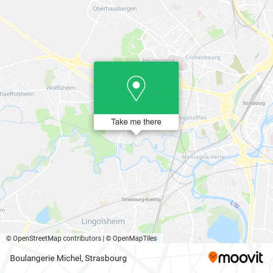 Boulangerie Michel map