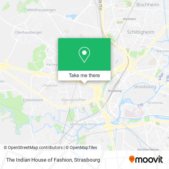 The Indian House of Fashion map