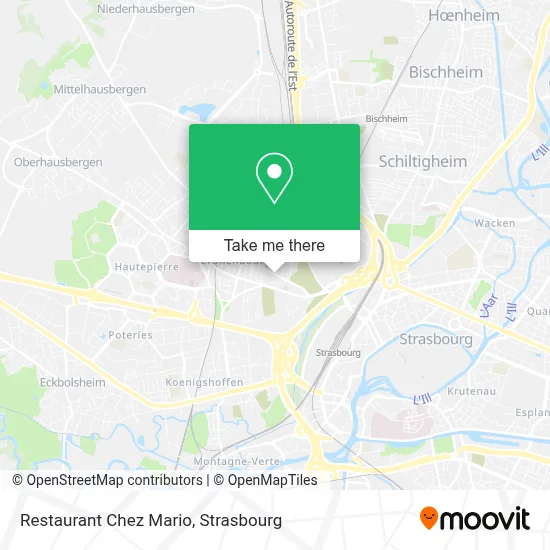 Restaurant Chez Mario map