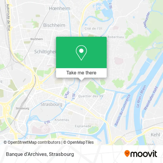 Banque d'Archives map