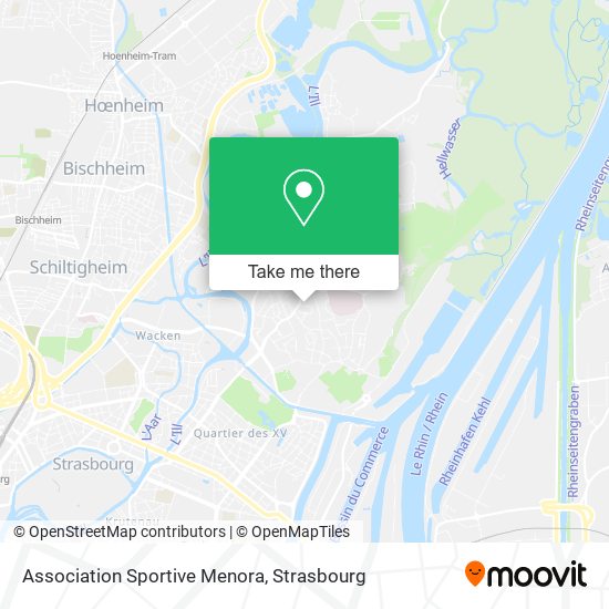 Association Sportive Menora map