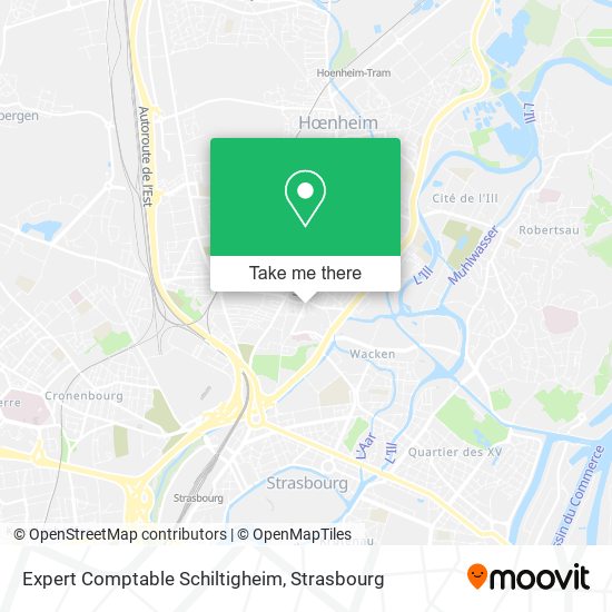 Mapa Expert Comptable Schiltigheim