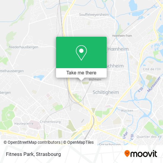 Mapa Fitness Park