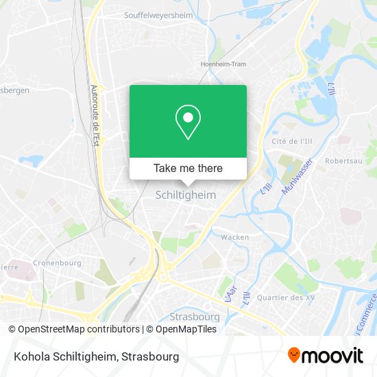 Kohola Schiltigheim map