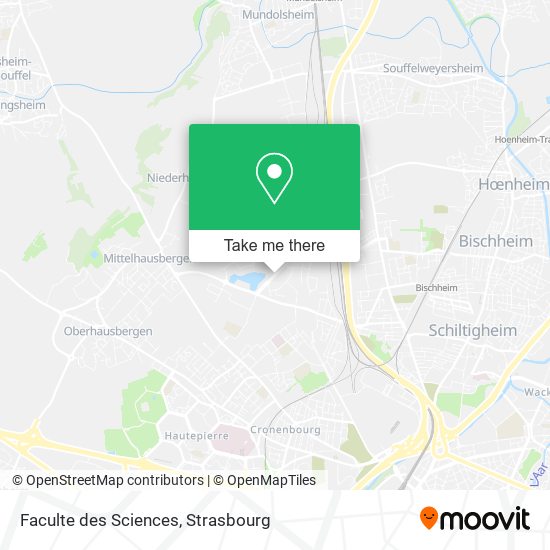 Faculte des Sciences map