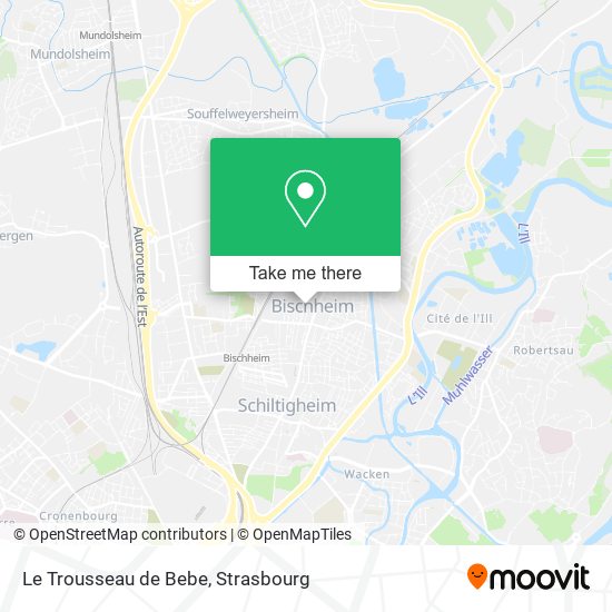 Le Trousseau de Bebe map