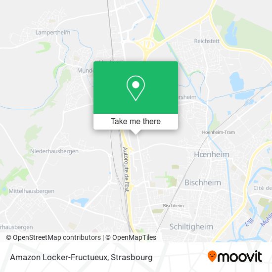 Amazon Locker-Fructueux map