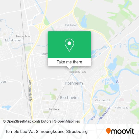 Temple Lao Vat Simoungkoune map