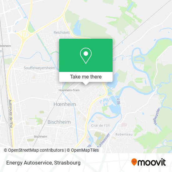 Energy Autoservice map