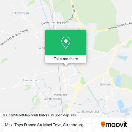 Maxi Toys France SA Maxi Toys map