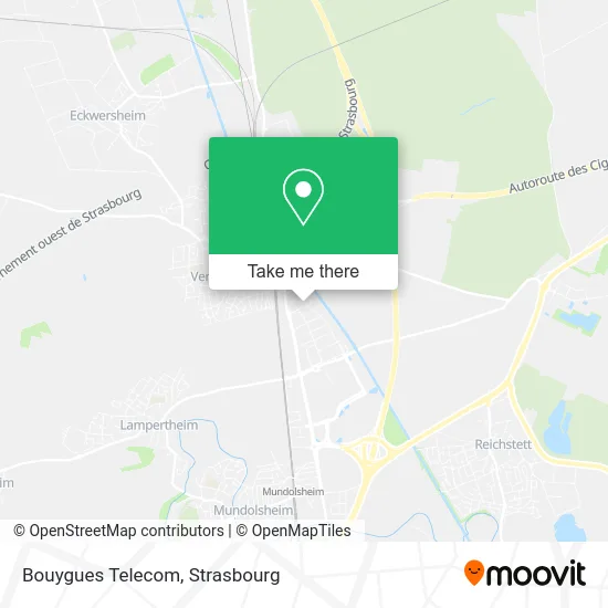 Bouygues Telecom map