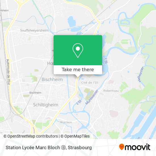 Station Lycée Marc Bloch Ⓑ map