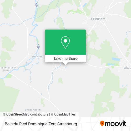 Bois du Ried Dominique Zerr map